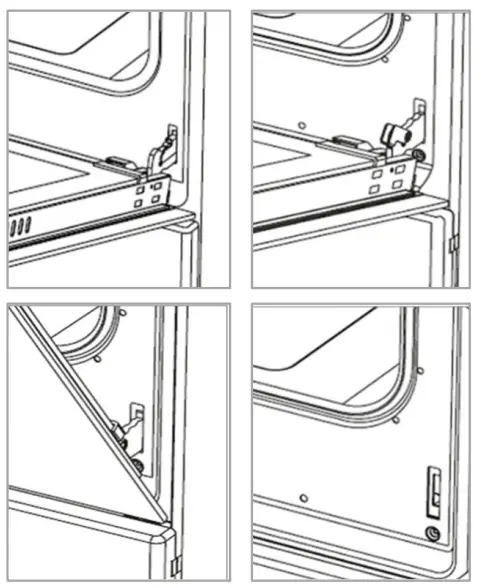 BORMANN PRO EHBC 7934 Household Electric Oven Set - oven interior