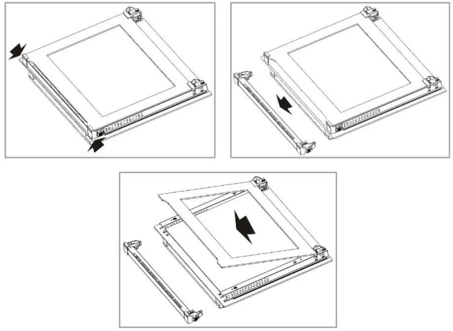 BORMANN PRO EHBC 7934 Household Electric Oven Set - panes