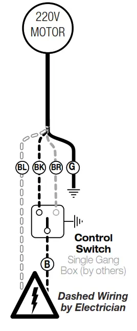 DRAPER E 220V Outdoor Electric Projection Screen - fig15