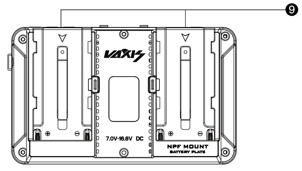 Atom A5 5.5 Inch Wireless RX or TX Monitor Overview