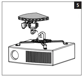 hama 118685 Projector Mount-fig8