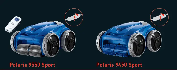 Polaris 9450 Sport Robotic Pool Cleaner FIG 2