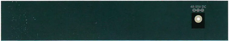 ALFA APS104G EX Gigabit PoE Extender Switch - Rear pnal