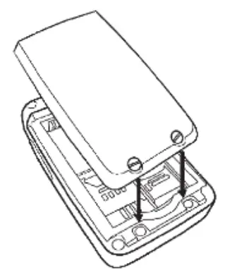 Remove the battery - Install the battery.