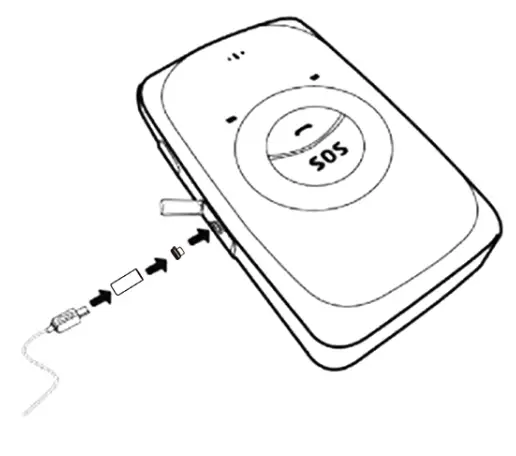 meitrack MT90L 4G Personal GPS Tracker - battery