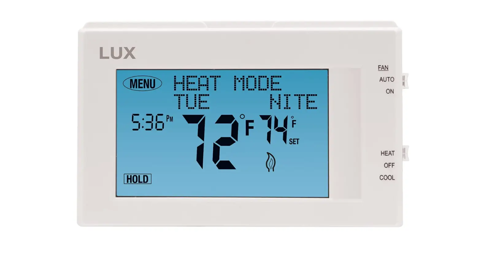 Lux Products Tx9600ts Programmable Large Touchscree Heating Cooling Thermostat-user Manual