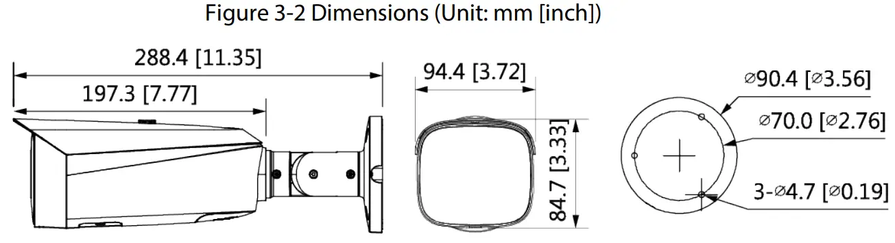 dahua DH-N45EFNZ Bullet Network Camera - figure 9