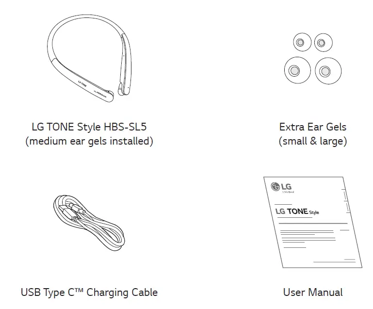 LG HBS-SL5 Tone Style HBS-SL5 Bluetooth Wireless (1)