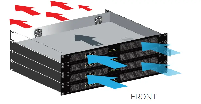 CARVIN audio LT5204 5150W 4-Channel PFC Power Amplifier fig (8)