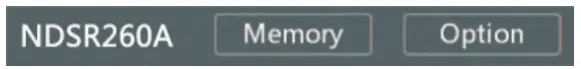 Nakamichi NDS 260A Digital Signal Processor - Menu