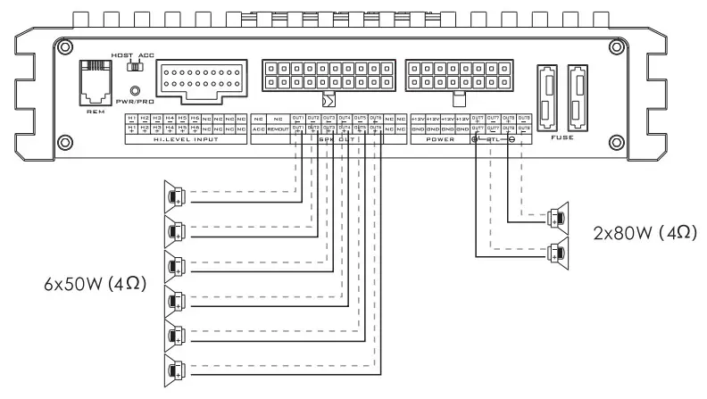 Nakamichi NDS 260A Digital Signal Processor - NORMAL MODE