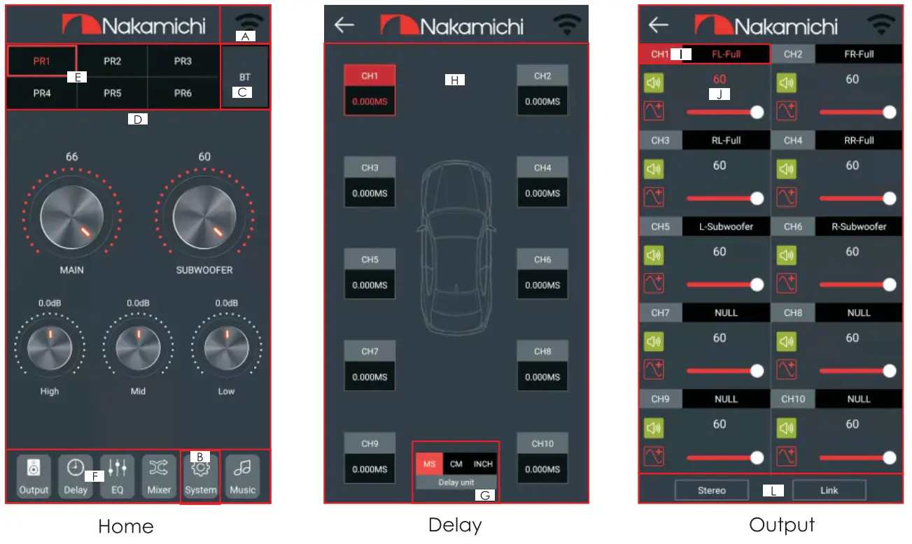 Nakamichi NDS 260A Digital Signal Processor - Operation Instruction