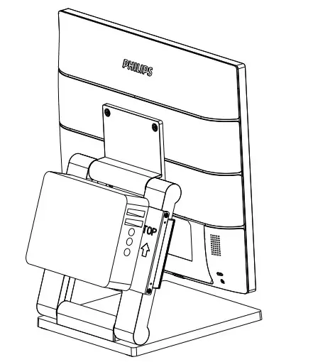 PHILIPS BS9B2224TB VESA Bracket - Figure 7