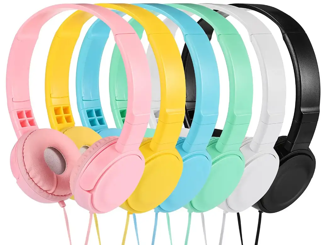 Macarrie-Kids-Headphones-Multi-Color-with-Microphone-Product