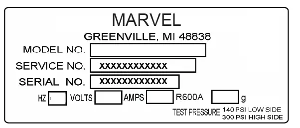 MARVEL MP Series UNDERCOUNTER Refrigerator- (1)