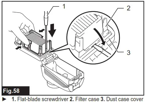 makita GRH07 Cordless Combination Hammer Combined Rotary Hammer Wireless - MAINTENANCE 4