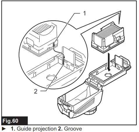 makita GRH07 Cordless Combination Hammer Combined Rotary Hammer Wireless - MAINTENANCE 6