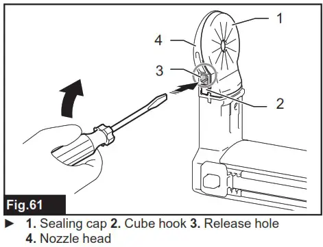 makita GRH07 Cordless Combination Hammer Combined Rotary Hammer Wireless - MAINTENANCE 7