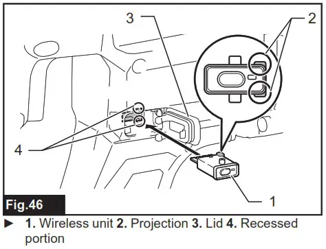makita GRH07 Cordless Combination Hammer Combined Rotary Hammer Wireless - WIRELESS ACTIVATION 3