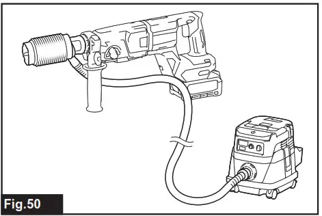 makita GRH07 Cordless Combination Hammer Combined Rotary Hammer Wireless - WIRELESS ACTIVATION 7