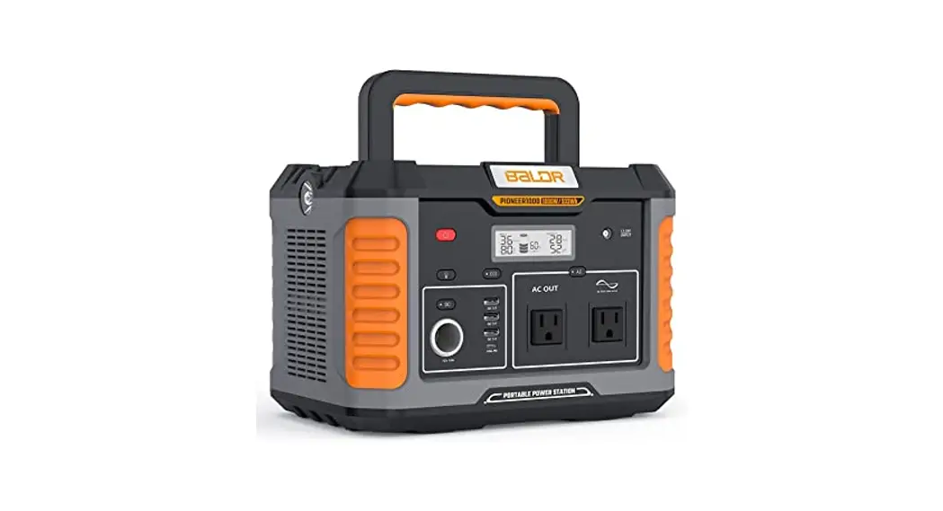 Baldr Pioneer 1000 Portable Power Station User Guide