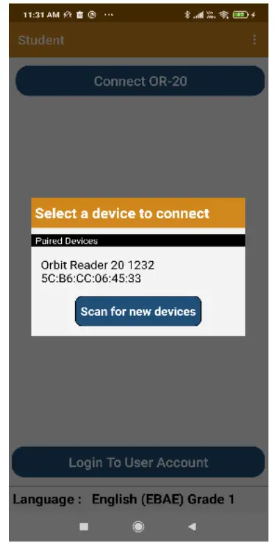 ORBIT Teacher Remote App fig 1