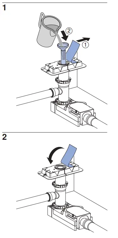 GEBERIT CH-8645 Cleanline Shower Shelf Set-11