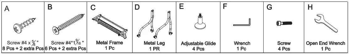 LLORELL Training Table -