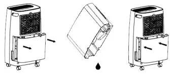 TRISTAR DH-5419 Dehumidifier 45 m² 205 W 0.416 l hour White - icon10