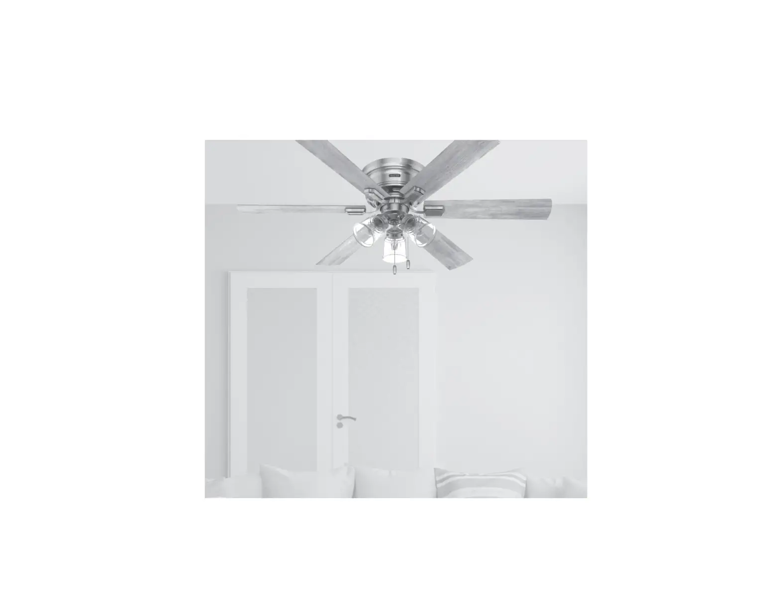 Hunter 51762 Alvarado 52 In. Indoor Brushed Nickel Ceiling Fan Instruction Manual Hunter 51762 Alvarado 52 In. Indoor Brushed Nickel Ceiling Fan Instruction Manual