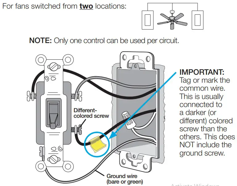 LUTRON Single-Pole3-Way Quiet Fan-5-