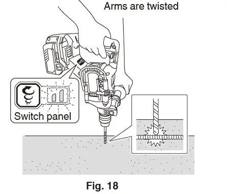 HiKOKI D 3613DA, DV 3620DA Cordless Drills 12