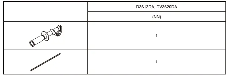 HiKOKI D 3613DA, DV 3620DA Cordless Drills 16
