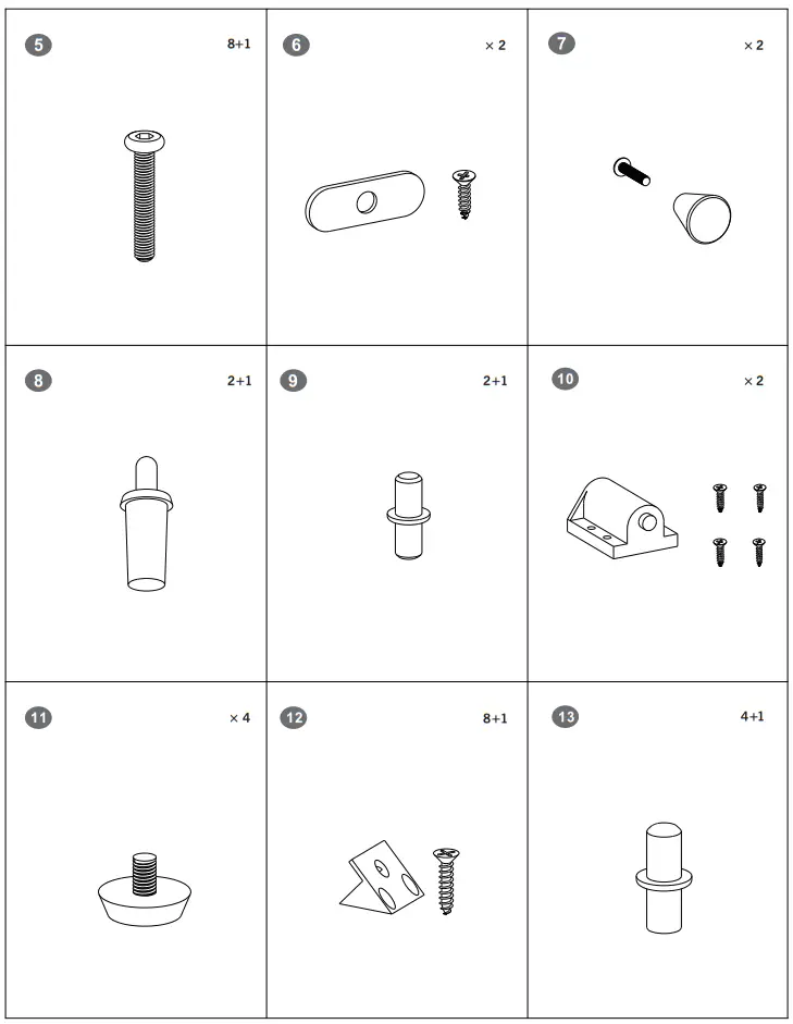 VASAGLE LTV43 Storage Television Cabinet - 3