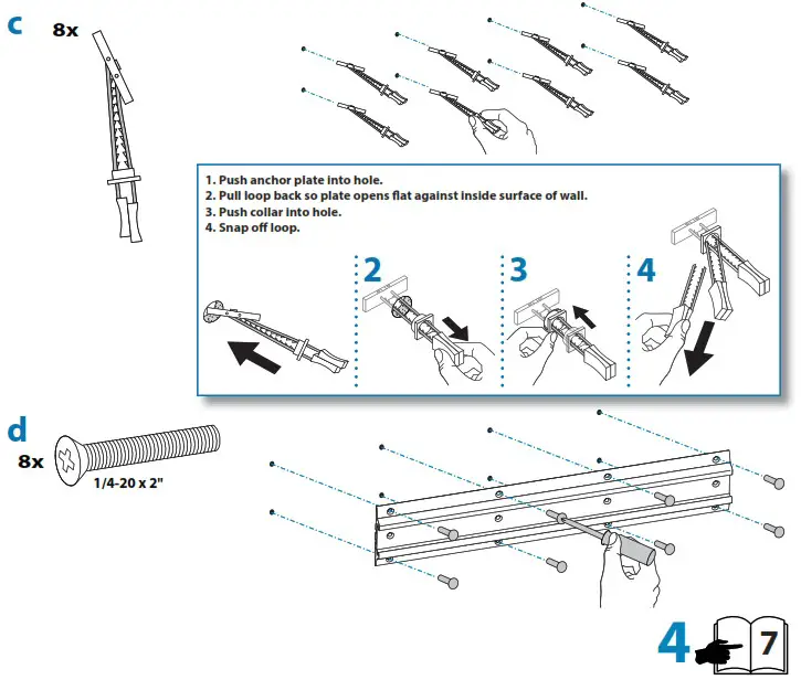ergotron Neo Flex Dual Display Wall Mount - Attach to Wall 4