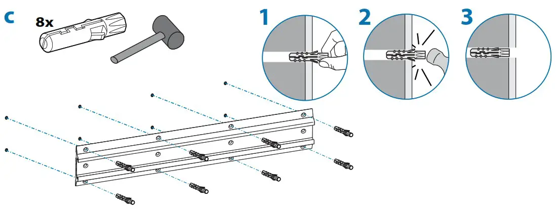 ergotron Neo Flex Dual Display Wall Mount - Attach to Wall 9