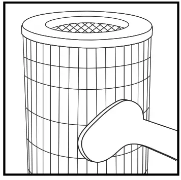 CLEANING THE PRE-FILTER