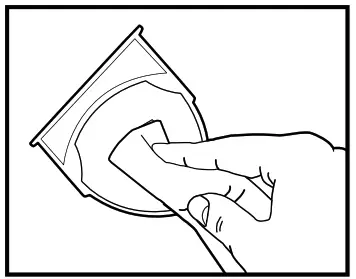 TO CLEAN THE OIL TRAY