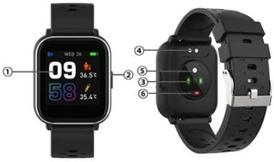 SW-164 Smartwatch Overview