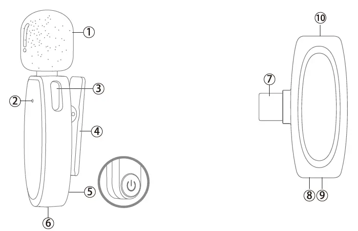 KENTFAITH-AP004 -Wireless-Microphone-02