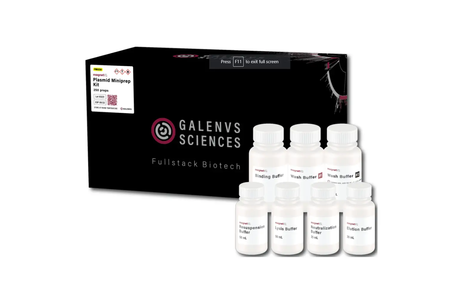 Galenvs Plasmid Miniprep Kit User Guide Galenvs Plasmid Miniprep Kit User Guide