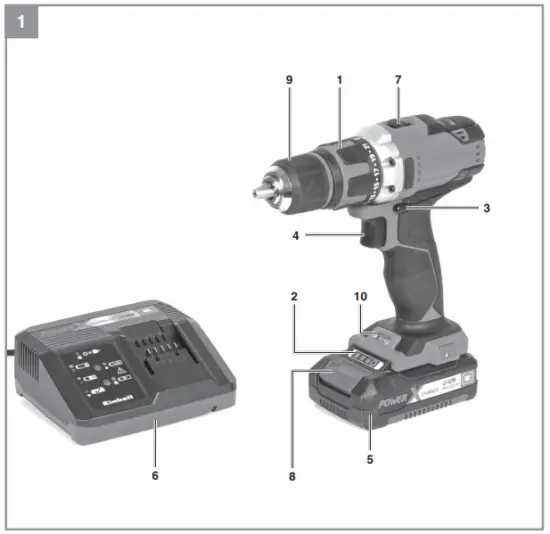 Layout and items supplied