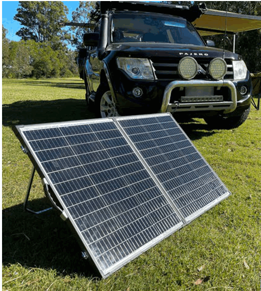 KT SOLAR KT70710 120W 12V Portable Folding Solar Kit