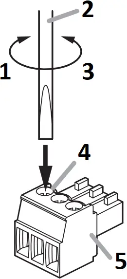 TOA IP-A1PC580R - CONNECTIONS 5