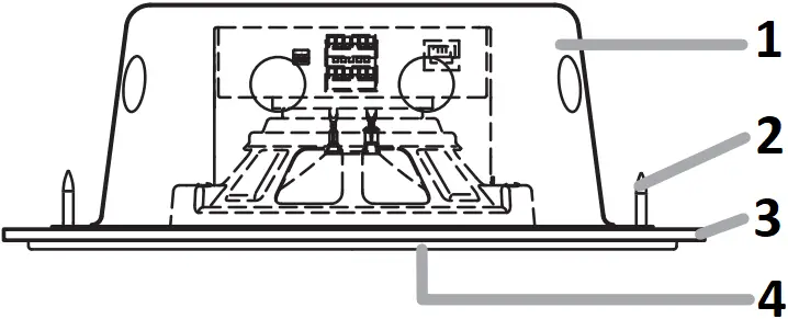 TOA IP-A1PC580R - DIMENSION 4