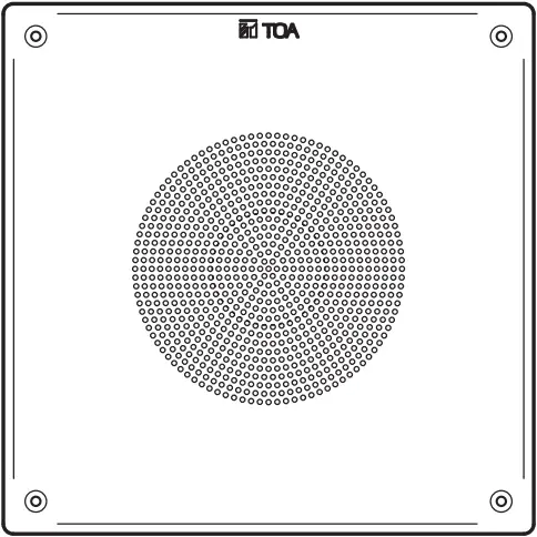 TOA IP-A1PC580R - DIMENSION 6