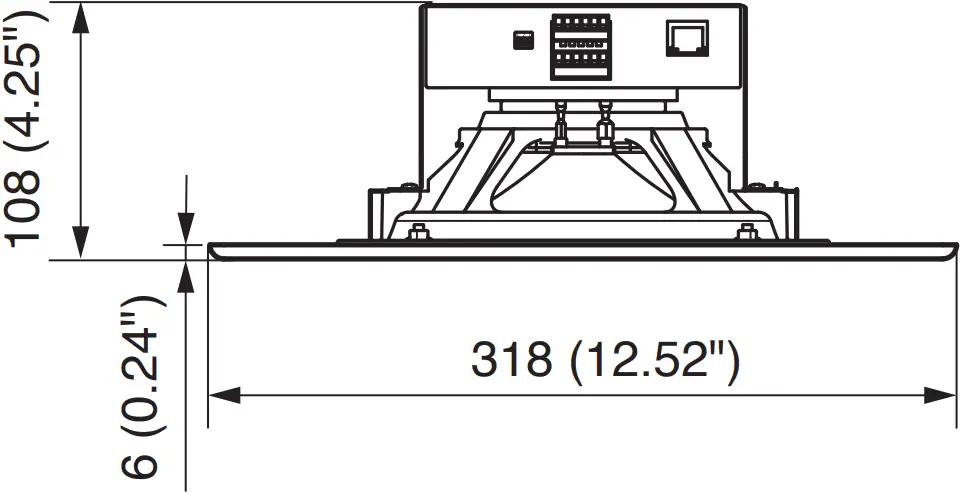 TOA IP-A1PC580R - DIMENSION 9