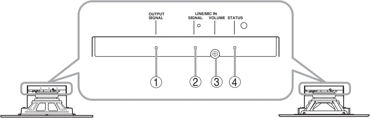 TOA IP-A1PC580R - NOMENCLATURE AND FUNCTIONS 1