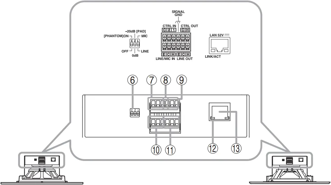 TOA IP-A1PC580R - NOMENCLATURE AND FUNCTIONS 3