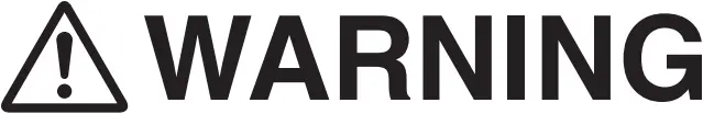 TOA IP-A1PC580R - Warning